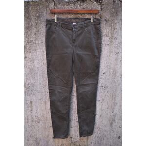 Juicy Couture Skinny Olive Green Stretch Pants-8